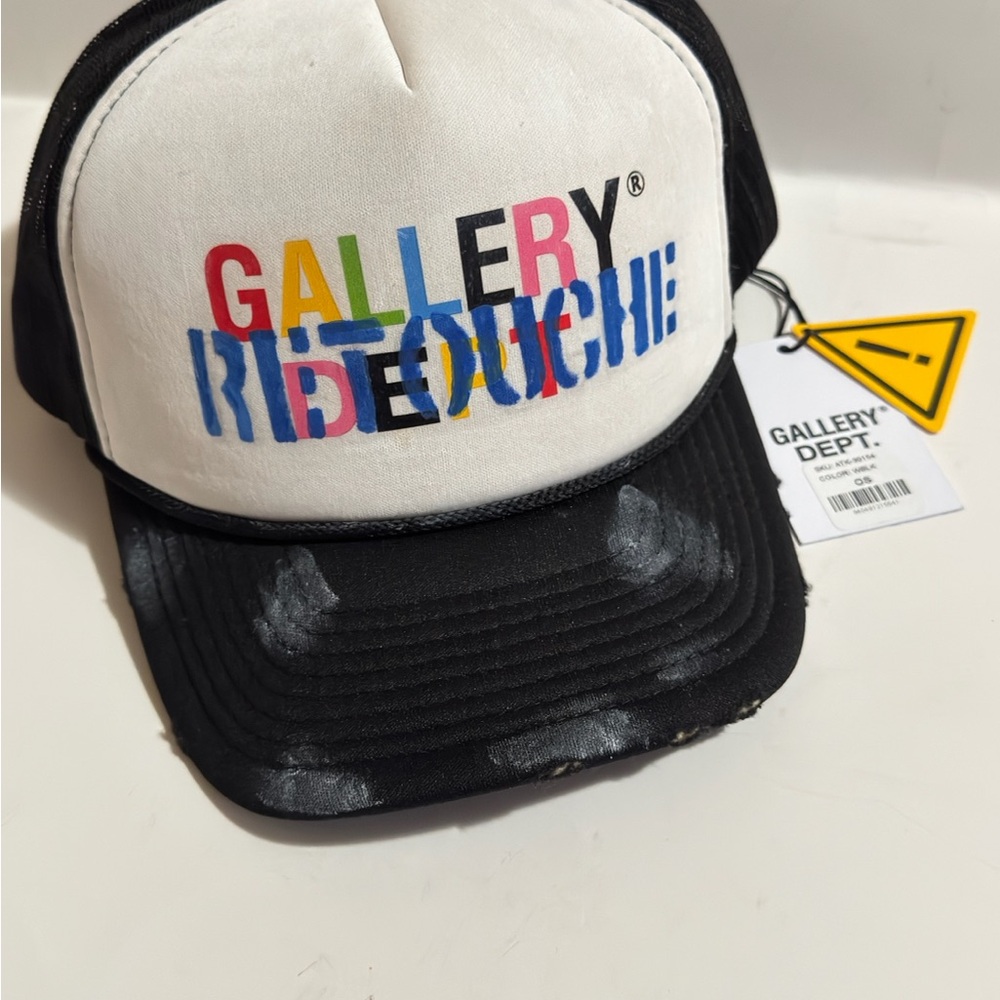 Gallery Dept Multicolor Logo Trucker Hat Retouche Edition